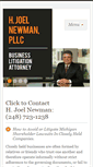 Mobile Screenshot of hjoelnewman.com